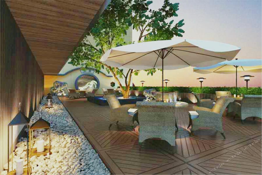 Fuxin Garden Hotel Яньань Екстер'єр фото
